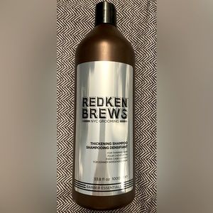 ✨SEALED/NEW✨ REDKEN BREWS THICKENING SHAMPOO LITER (MAKE OFFER)